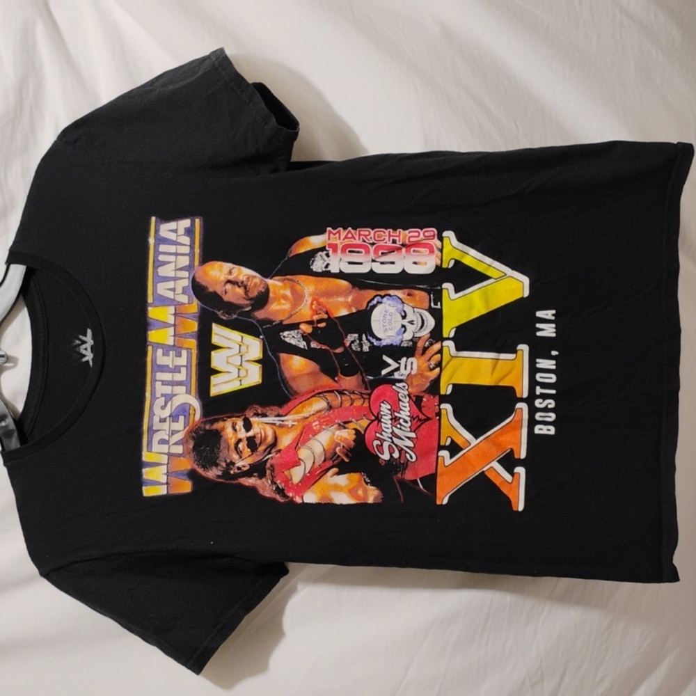 (D-16) 1998 WWE Wrestle Mania W Shawn Michaels & Stone Cold XIV